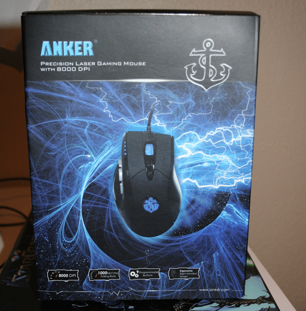 anker 8200 dpi high precision laser gaming mouse