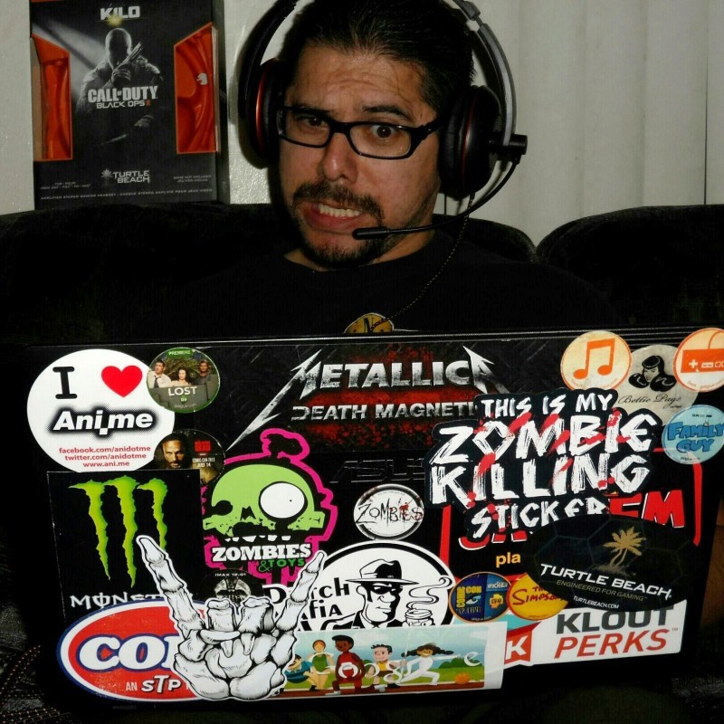 I love podcasting! Here I am in the middle of a show!