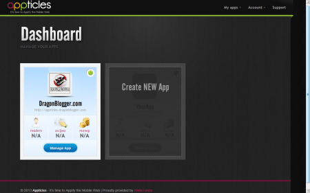 Appticles Dashboard 1