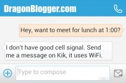 Texting Conversation