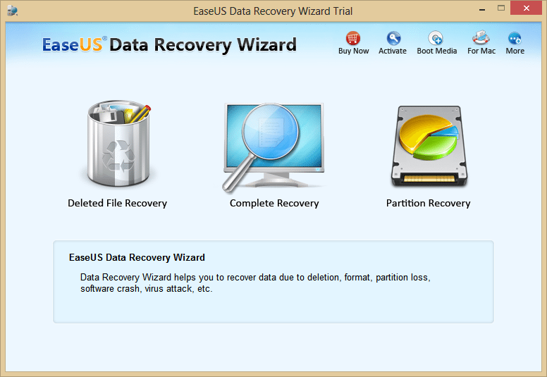 Easeus Data Recovery Wizard