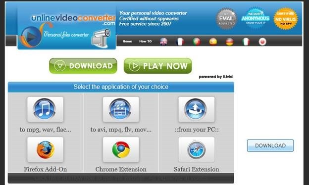 online video converter virus