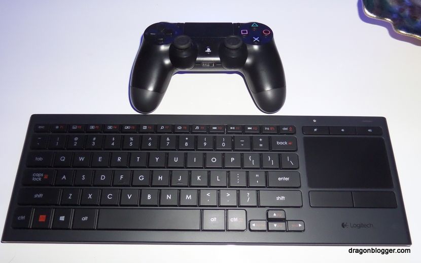 Review of the Logitech K830 Illuminated Wireless Living Room Keyboard