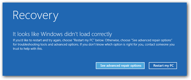 Recovey Screen