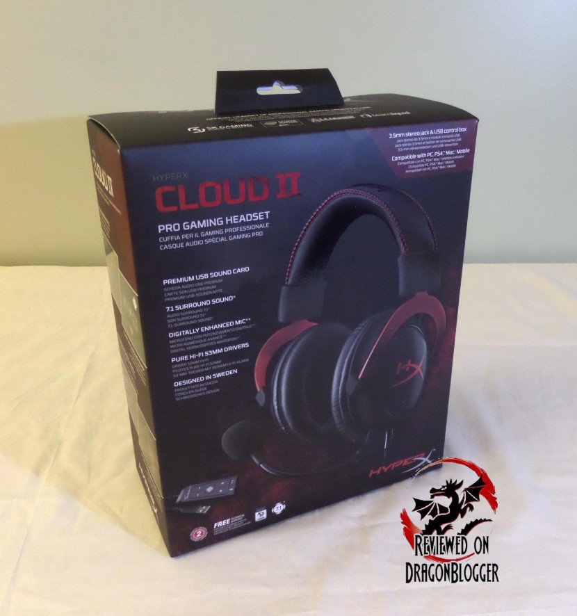 Headset Gamer HyperX Cloud II, Som 7.1