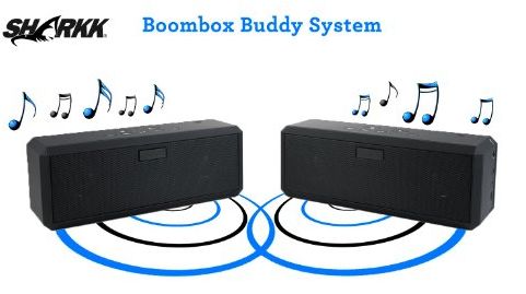 Sharkk best sale boombox speaker