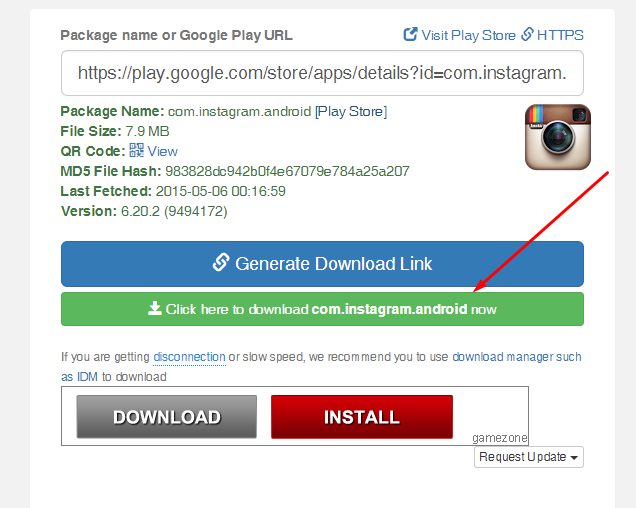 Https Playgooglecomstoreappsdetails Idcominstagramandroid Apk