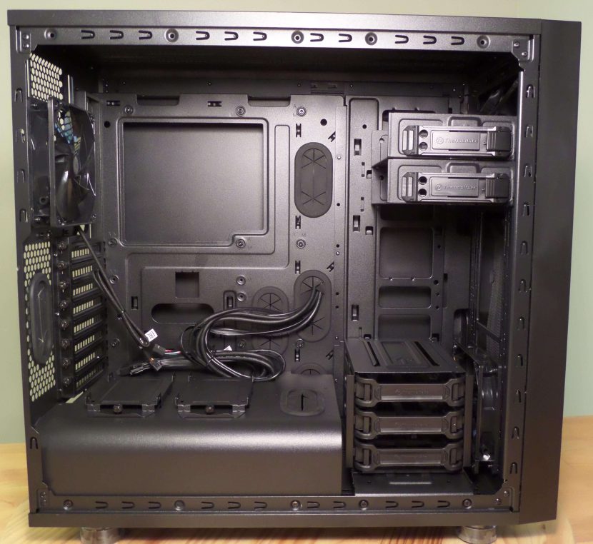 inside computer case