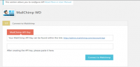 mailchimp wd api key