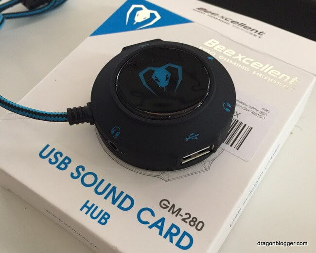 Tag fat sortie høste Beexcellent External USB Stereo Sound Card Review - Dragon Blogger  Technology