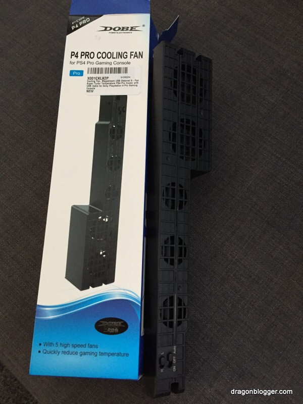 dobe ps4 pro cooling fan review