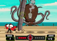 Play Ben 10 No Arms Done online - Screenshot 1