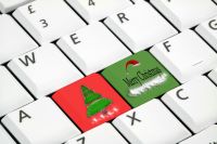 Keyboard, Computer, Special Keys, Christmas Buttons