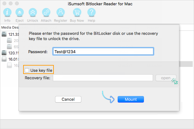 disk password protection registration key