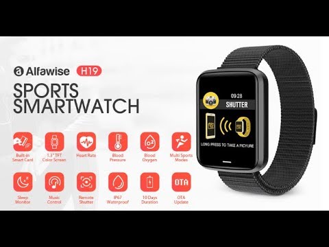 alfawise h19 smartwatch review