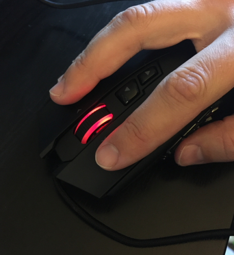 havit gaming mouse keeps jittering on fast scrolling