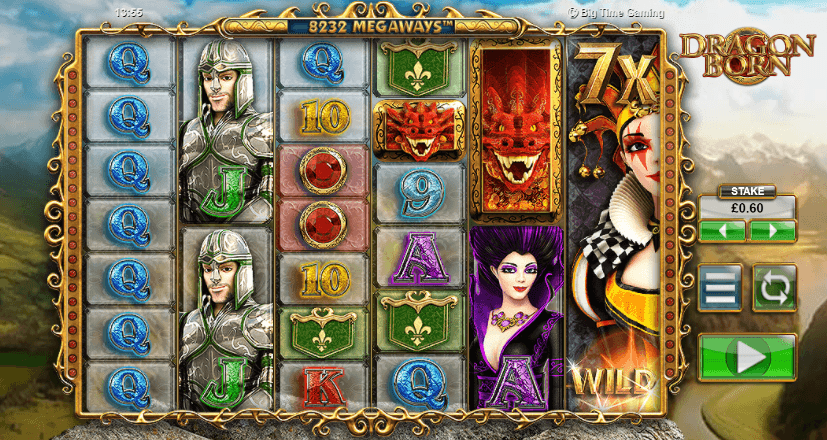 Play Dragon Born Slot > 10 Free Spins No Deposit