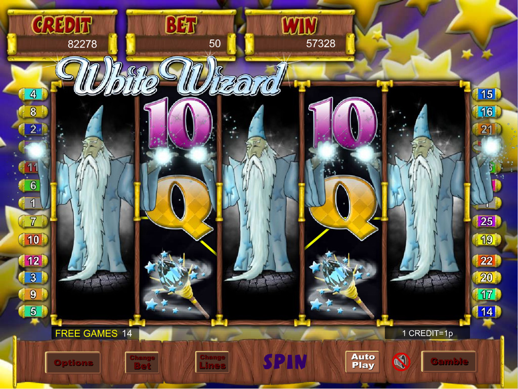 White Wizard slot