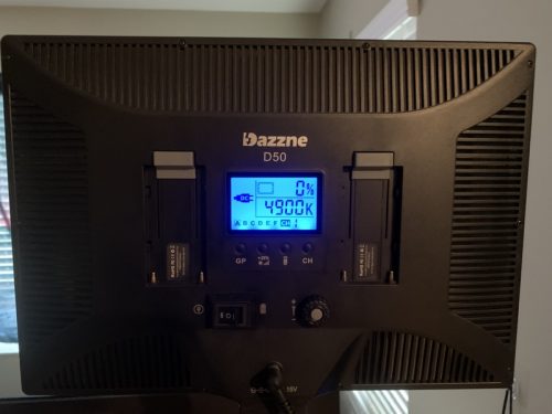 Dazzne d50 led store panel light