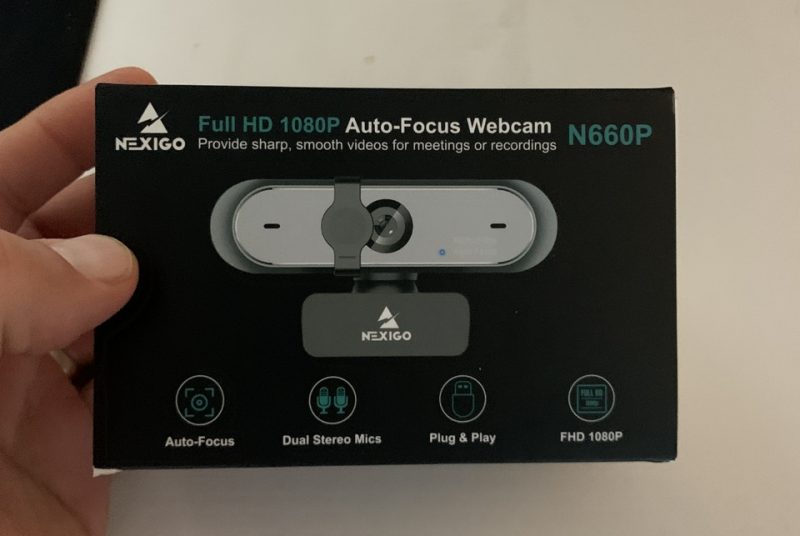 nexigo 2021 autofocus 1080p webcam review