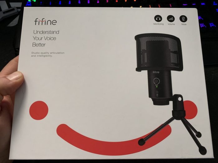 Fifine USB Microphone K683A + Pop Filter 