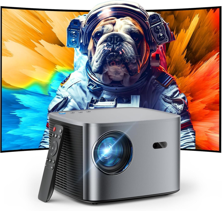 Groview 4K Projector 1080P HD, Great Sound, and MultiDevice Support